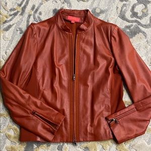 LAVIA 18 Lamb Leather jacket size 10 (eu46)